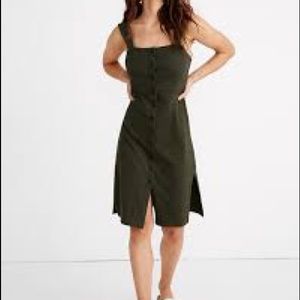 Texture & thread Madewell button down midi dress
